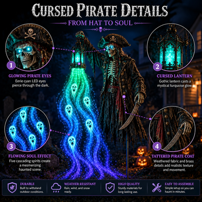 Cursed Pirate Garden Light