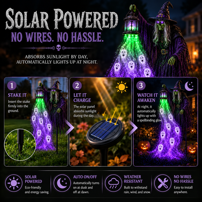 Wicked Witch Garden Light