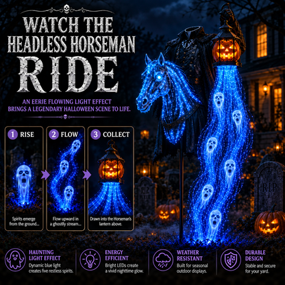 Headless Horseman Garden Light