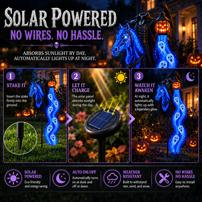 Headless Horseman Garden Light