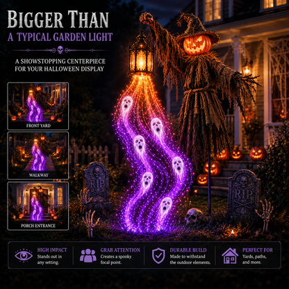 Halloween Animated Scarecrow Yard Light Series